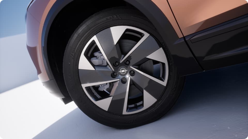 OPEL Grandland GS 0B 00 BEV EXTERIOR COPPER WHEEL DZHM3