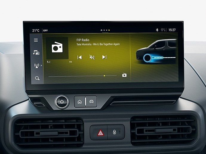 Opel Cambo E Cargo Display